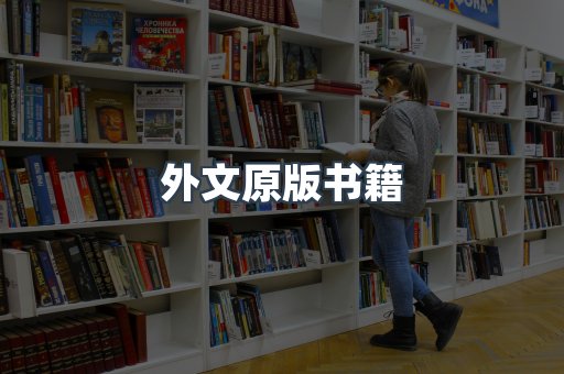 外文原版书籍